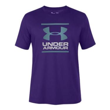 Imagem de Camiseta Under Armour UA GL Foundation SS T Roxo - Masculino G