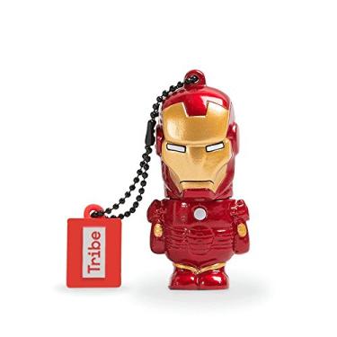 Imagem de Pendrive USB 32 GB Homem de Ferro - Flash Drive Original Marvel 2.0, Tribe FD016704