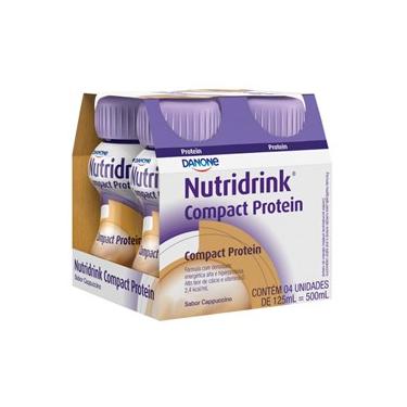 Imagem de Nutridrink Compact Protein Capuccino - Kit 4 unidades de 125 mL - Dano