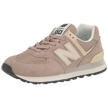Imagem de New Balance Tênis unissex adulto 574 V2 com cadarço, Bege/Off White, 37/39 BR G