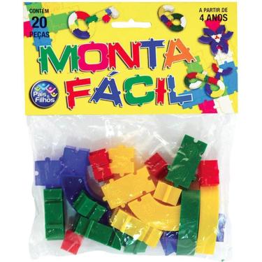 Imagem de Brinquedo Para Montar Monta Facil 20 Pecas
