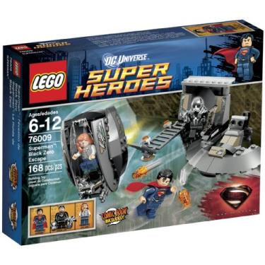 Imagem de LEGO Superheroes Superman Black Zero Escape 76009 Interlocking Set