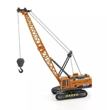 Imagem de Generic - Miniatura Máquina Pesada: Brinquedo de Construção em Metal: Trator, Escavadeira, Guindaste, Rolo Compactador, Pá Carregadeira, Escavadeira Limpador de Neve (Empilhadeira)