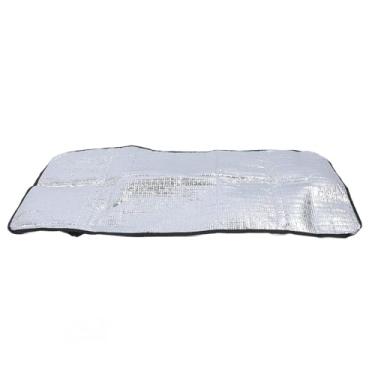 Imagem de Capas de Ar Condicionado para Unidades Externas, Defensor de Cobertura de Unidade Externa AC Universal Superior de 31,5 X 15,7 Polegadas, Filme de Alumínio Protetor de Sombra Chuva