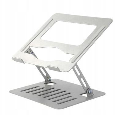 Imagem de Suporte P/ Notebook E Macbook Ajustável Ergonômico Alumínio - B-Max