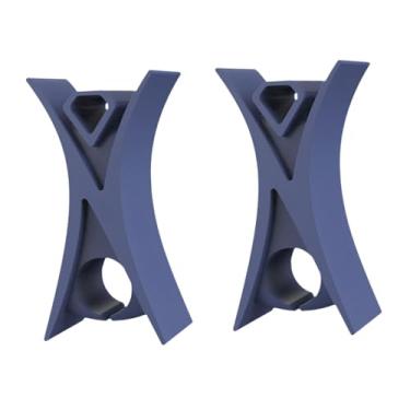 Imagem de TTETTZ Rolha de Violino de 2 Peças para Arco Acessórios de Instrumento Fáceis de Usar, Peças de Violino de Aprendizagem Resistentes, azul-marinho