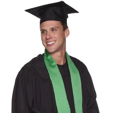 Imagem de Kit 10 Capelos para Formatura  - Debora Becas, Azul Marinho, Único