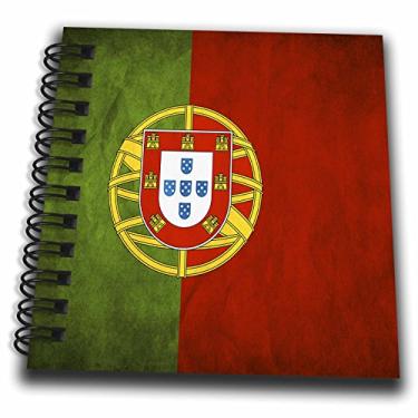 Imagem de 3dRose Mini bloco de notas db_28281_3 bandeira de Portugal, 10 x 10 cm