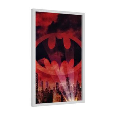 Imagem de Quadro decorativo - batsinal batman - dc comics - Cultture, 40x26,6cm,
