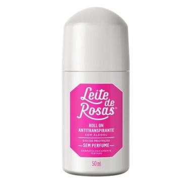 Imagem de Desodorante Roll-on Leite de Rosas 48h Sem Perfume