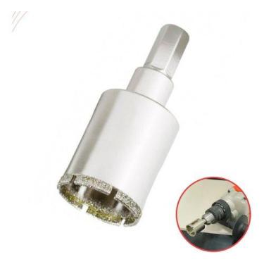 Imagem de Serra Copo Diamantado 32mm P/ Porcelanato Cerâmica Mármore - cortag