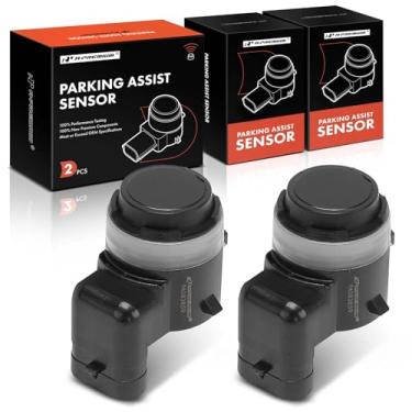 Imagem de A-Premium Sensor de assistência de estacionamento de reserva reversa de 2 peças compatível com modelos selecionados Jaguar e Land Rover - F-Pace 2017-2021, Discovery Sport 2015-2022, Discovery