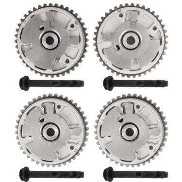 Imagem de Dexonu 4 peças de válvula variável roda dentada VVT engrenagens eixo de came phaser compatível com GMC Buick C-hevrolet 2007-2017 Cadillac CTS STS ATS V6 3.0L 3.6L 2007-2017 Substituir 12626160