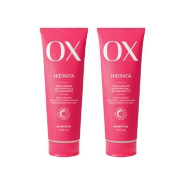 Imagem de Shampoo Ox 200Ml Hidrata - Kit Com 2Un