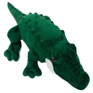 Imagem de Crocodilo De Pelúcia Jacaré 55 Cm - Realista - Fofy Toys