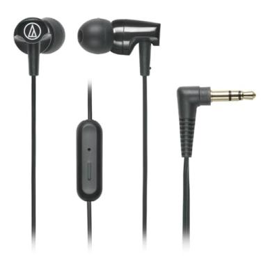 Imagem de Fone de Ouvido Intra-Auriculares, Audio-Technica Sonicfuel ATH-CLR100iSBK, Preto