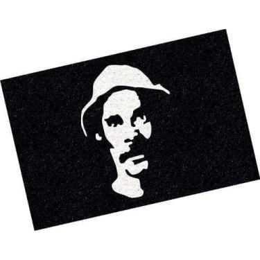 Imagem de Tapete capacho Sr Madruga face 60x40 cm - Zap Tapetes