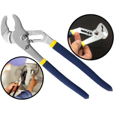 Imagem de Alicate Bomba D'água Bico Papagaio Articulado Para Encanador 10 Polega