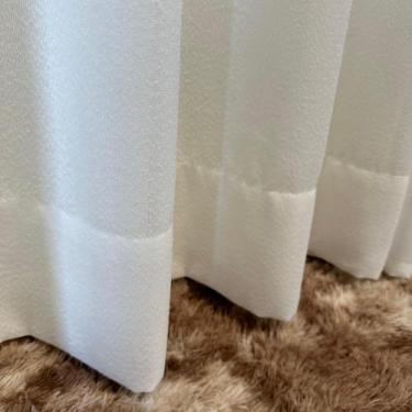 Imagem de Cortina De Linho Buclê Com Forro Microfibra 5,00 Metros De Largura Com