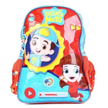 Imagem de Mochila Escolar Infantil Clio Luccas Neto