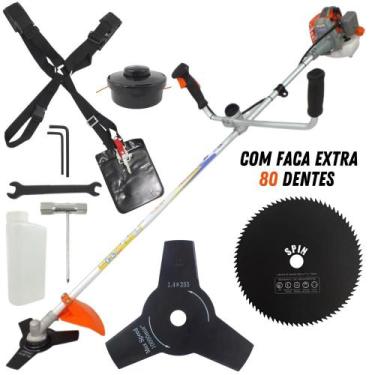 Imagem de Roçadeira Profissional Vulcan VR260P 2T 26CC 0,9CV Robusta + Disco Cir