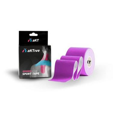 Imagem de Aktive Sport Kinesiology Tape 5cm X 5m - Lilás