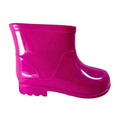 Imagem de Bota de Chuva Infantil Unissex Menino ou Menina Galocha - RAE, Rosa, 2