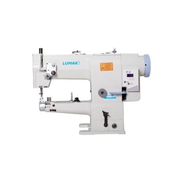 Imagem de Máquina Costura Industrial Braço Cilíndrica Transporte Triplo 7MM LU2628D-H-QI 220V - Lumak