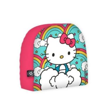 Imagem de Peso de Porta Protetor de Impacto Tecido Rosa Hello Kitty - Kathavento