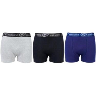 Imagem de Kit 10 cuecas boxer ecko unltd algodão, M
