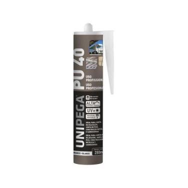 Imagem de Adesivo E Selante Pu40 Cartucho Branco 280ml Unipega - 0190
