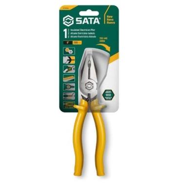 Imagem de Alicate Para Eletricista Isolado 8 Polegadas SATA - ST75104L