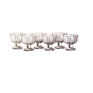 Imagem de Conjunto 6 Taças Para Sobremesa De Vidro Galaxy 300Ml -Wincy