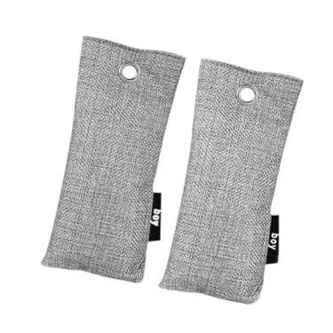 Imagem de Ioensy Conjunto de saco de desodorizadores de geladeira, 2 peças, removedor de cheiro, acessórios de purificação de ar natural, ambientador para sofá de, 2 Sacos 75g