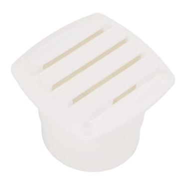 Imagem de Ventiladores de Ar Redondos Brancos Direto Através do Obturador da Grade da Mangueira - Furo de 70 Mm para Barcos, RVs