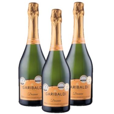 Imagem de Espumante Garibaldi Prosecco 750ml - Kit 3 garrafas - Vinícola Garibal