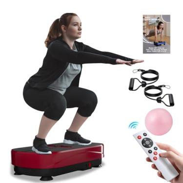 Imagem de Natini Máquina De Exercício De Placa Vibratória, Placa Vibratória Para Drenagem Linfática, Plataforma De Fitness De Vibração Para Treino De Corpo Inteiro, Alívio De Dor E Perda De Peso E Tonificação