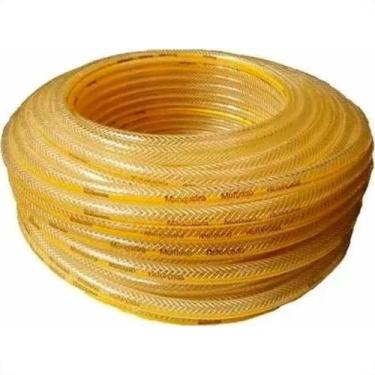 Imagem de Mangueira Amarela Multiuso 3/8X3,6 Trancada Sunflex 50M