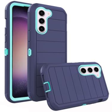 Imagem de Asuwish Capa de celular para Samsung Galaxy S23 5G, capa de celular híbrida à prova de choque de grau militar, acessórios para celular de proteção rígida resistente de corpo inteiro S 23 23S GS23 G5
