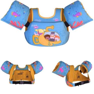 Imagem de Boia Infantil com Colete Salva Vidas Nash Mundo Bita Fundo do Mar