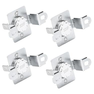 Imagem de Pacote com 4 peças de reposição para secador de fusível térmico DC96-00887A compatível com secadoras Samsung substitui 35001193 AP6008689 PS11741829 2074129