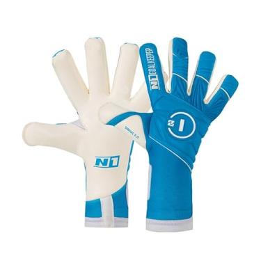 Imagem de Luva de Goleiro Profissional N1 Sirius (Azul, 8)