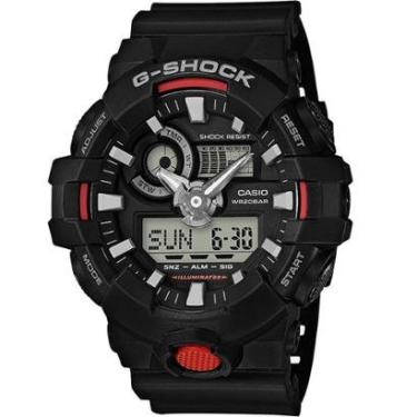 Imagem de Relógio Casio G-Shock Digital e Analógico GA-700-1ADR Preto-Unissex