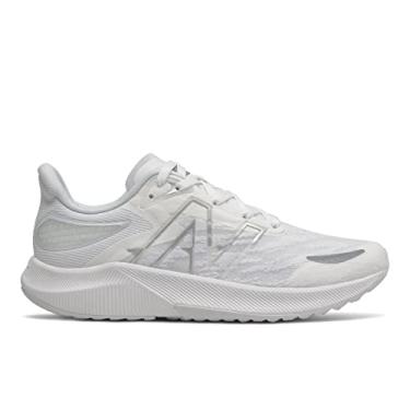 Imagem de New Balance FuelCell Propel V3 Speed Tênis de corrida feminino, White/Arctic Fox, 10.5