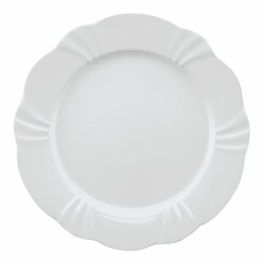 Imagem de Jogo De Pratos Rasos Em Porcelana Soleil Com 6 Peças 29cm Oxford White