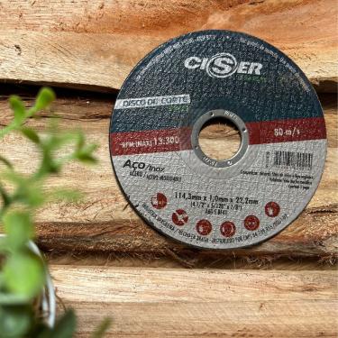 Imagem de Disco Corte Std Aço/inox 115x1,0x22mm - Ciser
