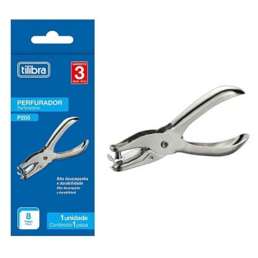 Imagem de Perfurador 1 Furo 8 Folhas P205 Tilibra