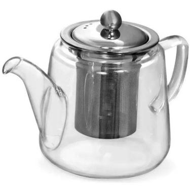 Imagem de Bule Para Chá Vidro Borossilicato Com Infusor Vd20139 - Mimo Style