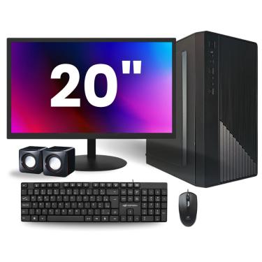 Imagem de Computador Completo Intel I7 16gb Ssd 240 Monitor 20 W10 Pro