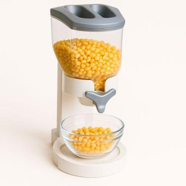 Imagem de Dispenser de Mesa 1,4L para Cereais, Frutas Secas, Ração e Muito Mais 